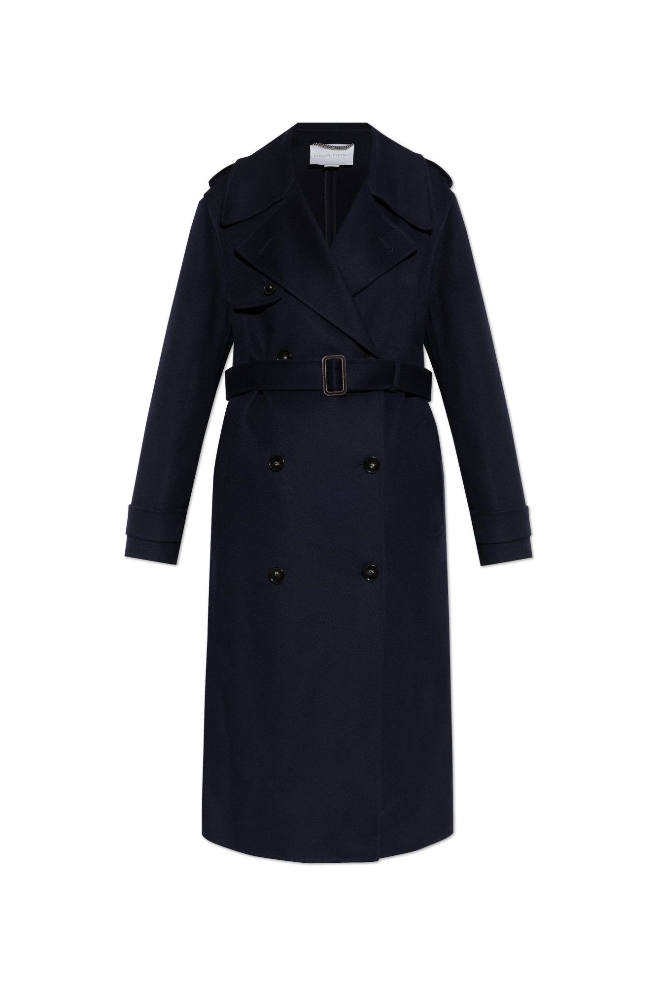 コート Stella McCartney Stella McCartney Coats Blue Stella McCartney Kids - Girls Blue Faux Fur Coat
